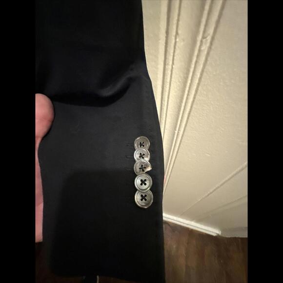 Paul Smith Exclusive The Abbey men's Black Viscose Blazer Jacket 46R Italy - Picture 4 of 9